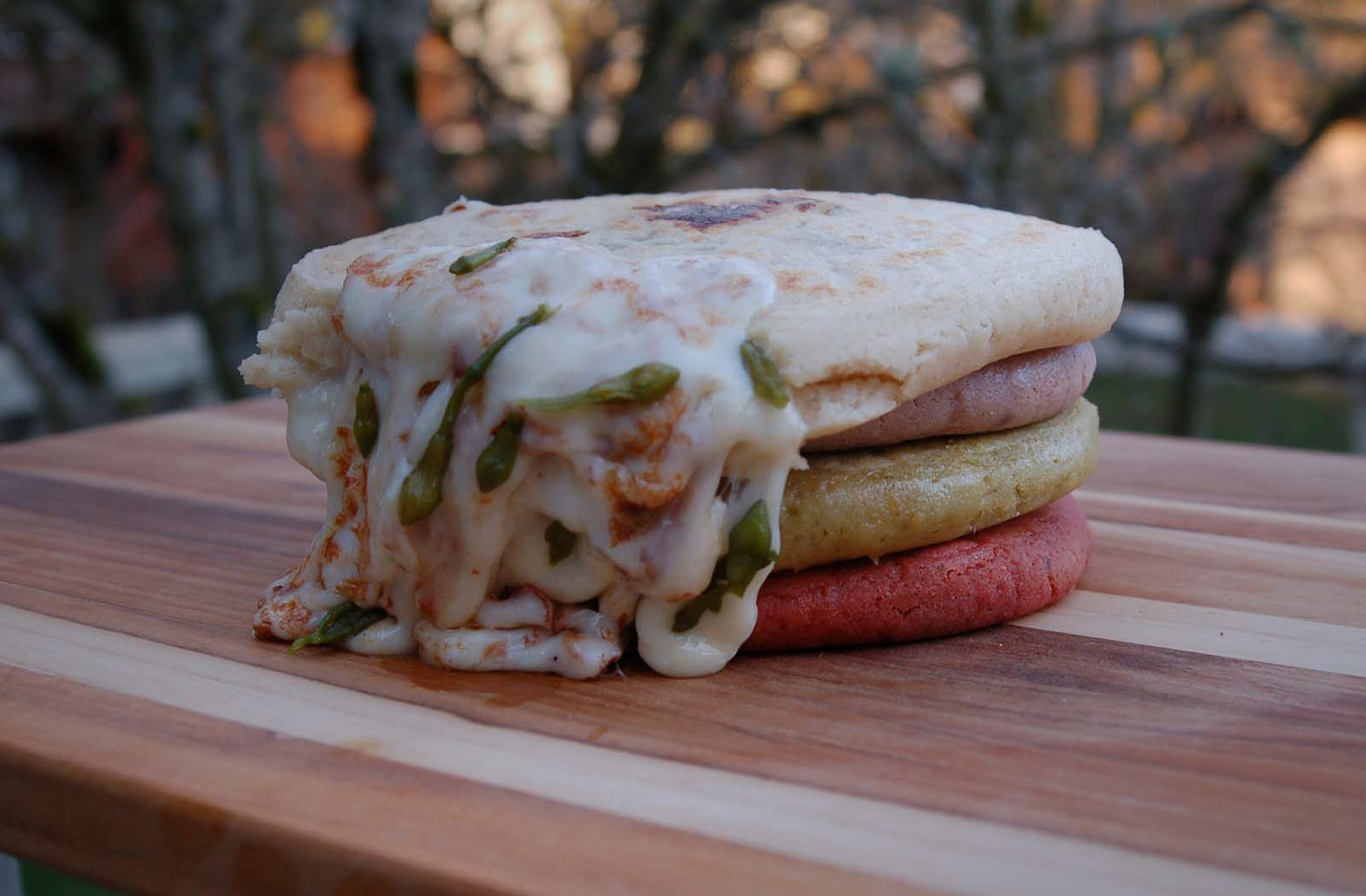 Xinca Foods. Try our mouthwatering Loroco and Cheese pupusa.